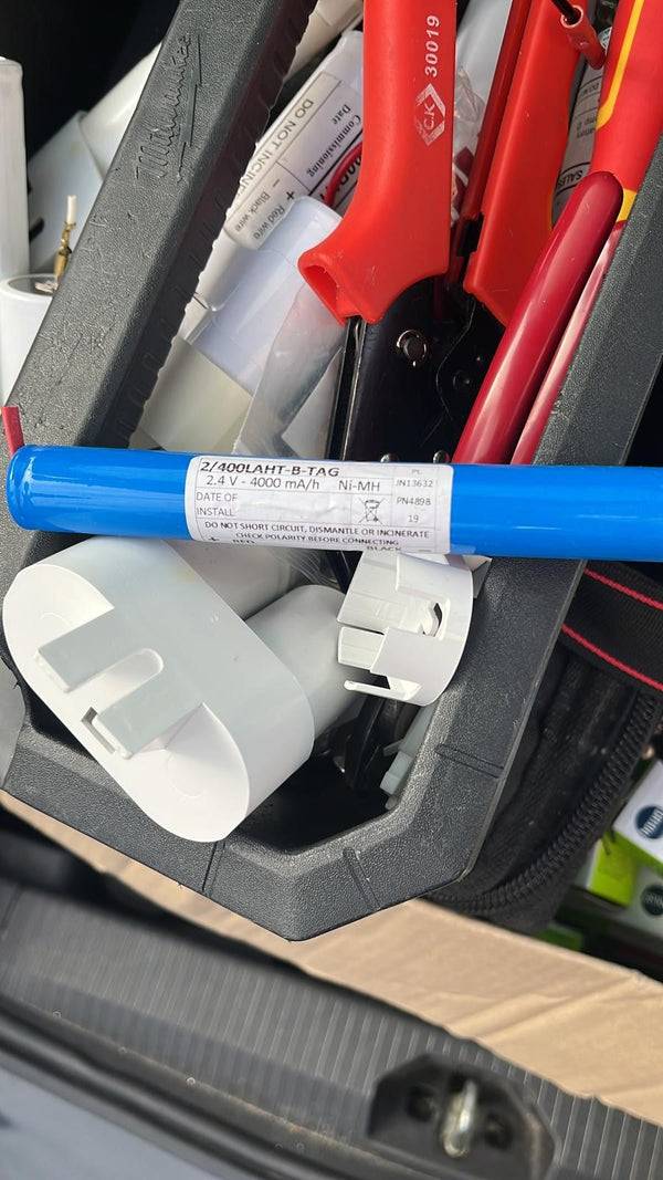 2/400LAHT-B-TAG 2.4V 4000MA Tagged Ni-MH