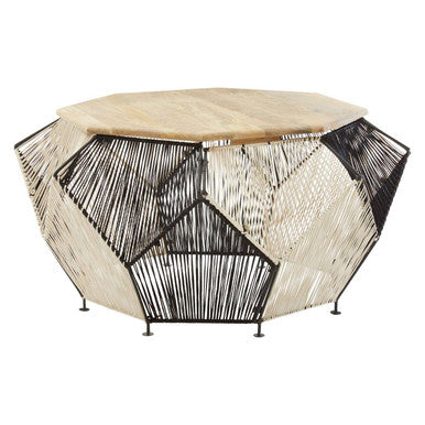 Fusion Black And Silver Coffee Table