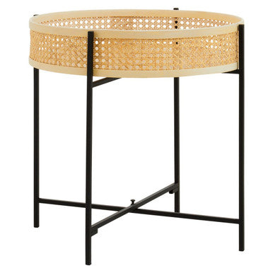Depok Side Table With Cross Legs