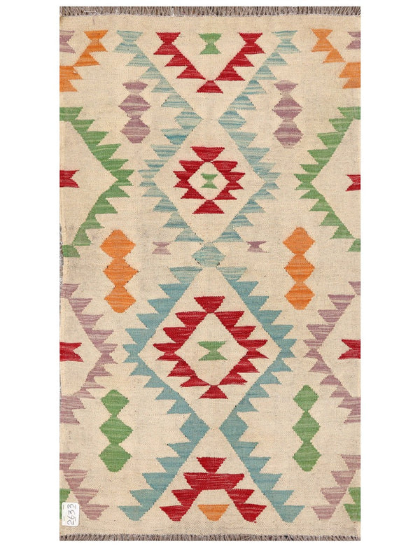 Maimana Afghanistan Kilim Rug - 149 x 84 cm