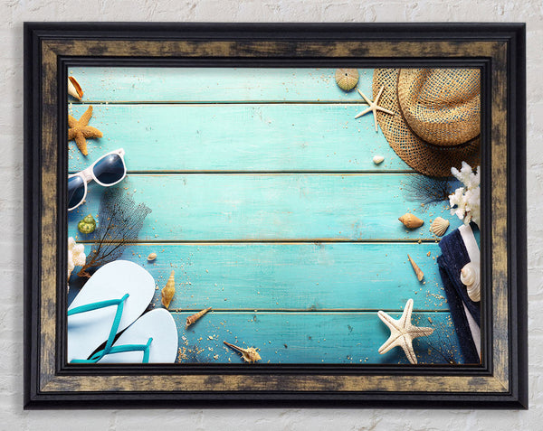 Ready for the holiday Framed Print