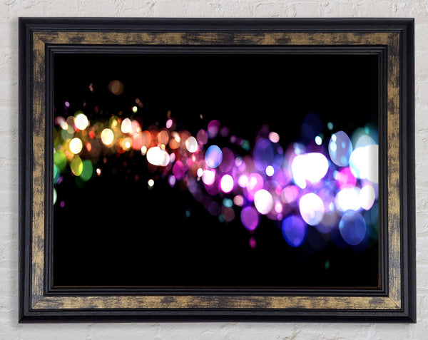 Light Diffusion colour Framed Print