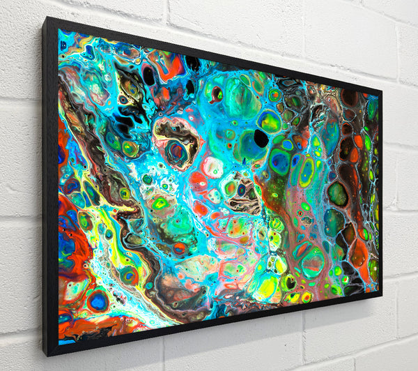 Neon Splash oil paints