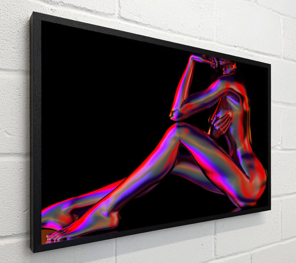 Neon Naked Body