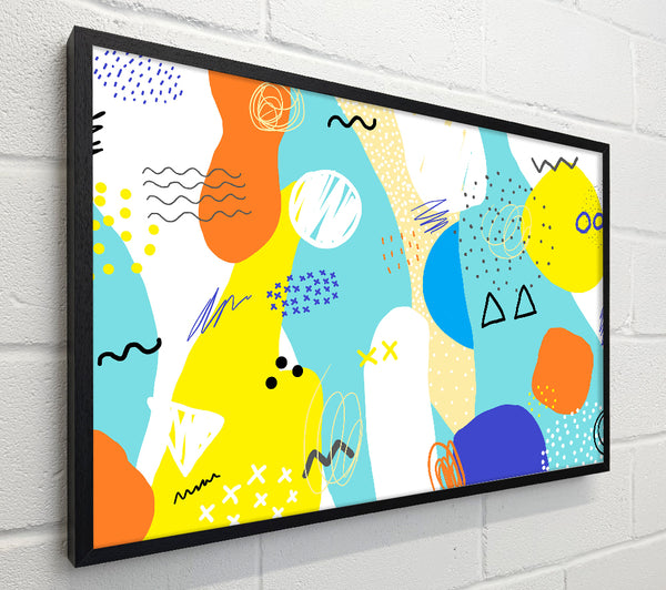 Modern contemporary illustration