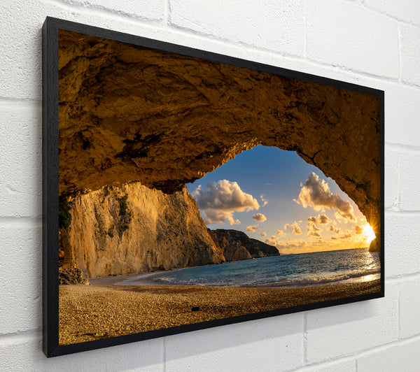 Cave on the coast