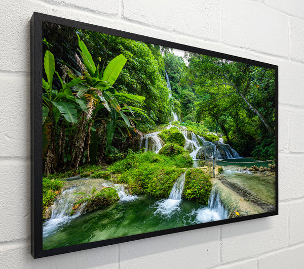 Green paradise mountain jungle