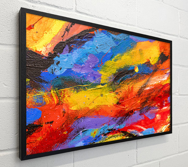 Oil painting Colour Splash