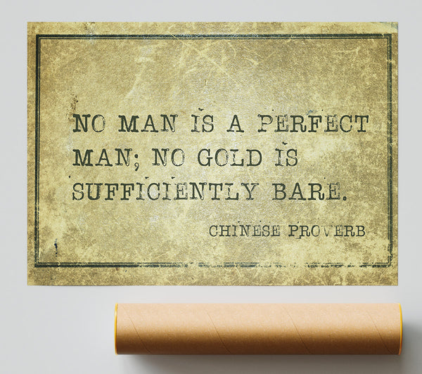 Chinese Proverb Saying Giclee Print
