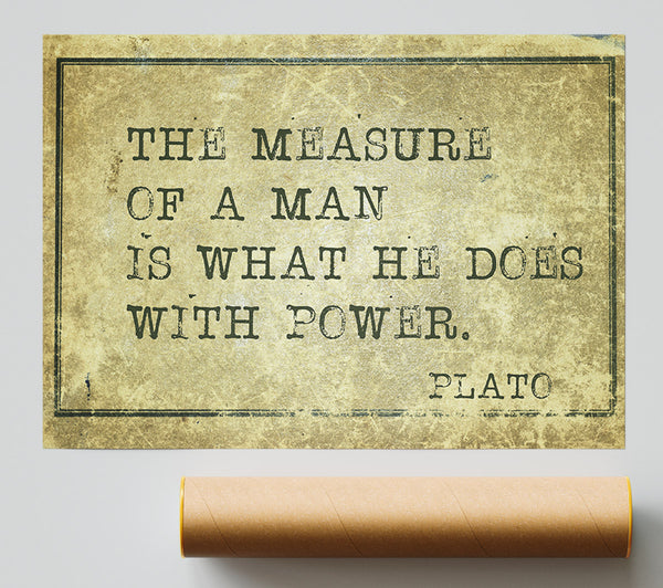 Plato Quote 2 Print