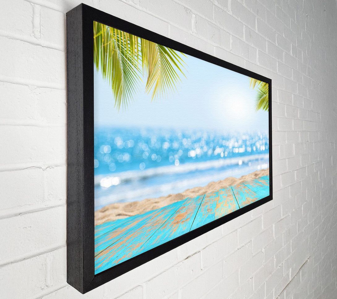  A Canvas Print of soft focus paradise Canvas Print