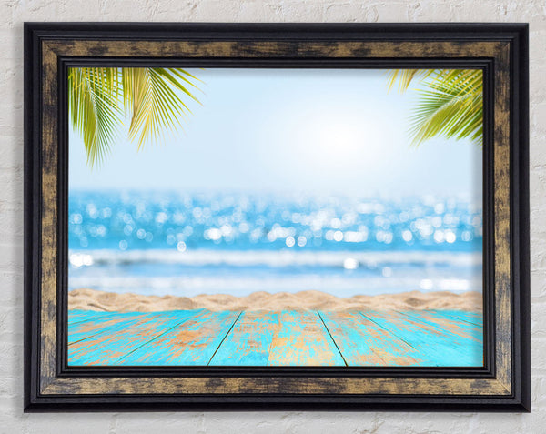 soft focus paradise Framed Print