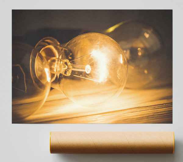 Light Bulb Detail Giclee Print