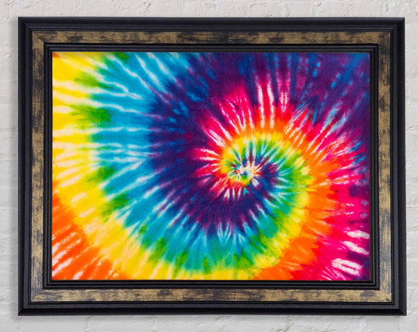 Spiral water colour Framed Print