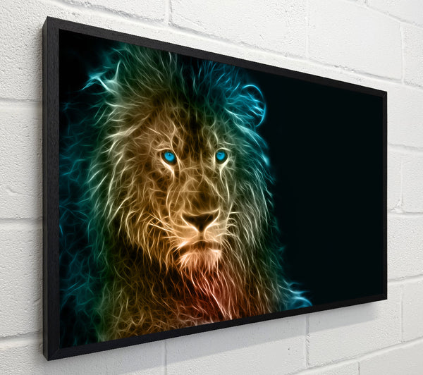 Light infused lion