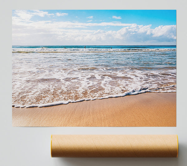 Beautiful Sandy Day At The Beach Giclee Print