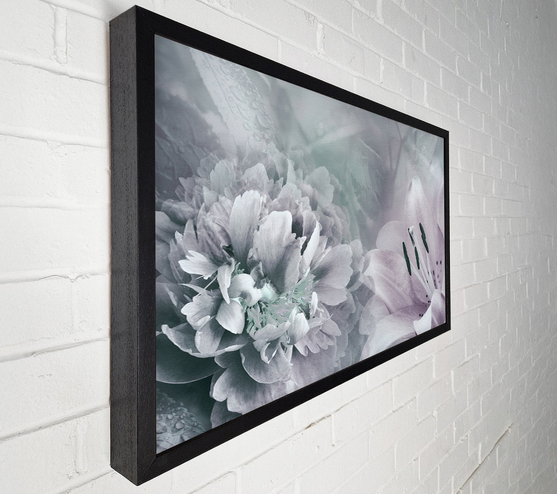  A Canvas Print of Flower Montage Canvas Wall Art