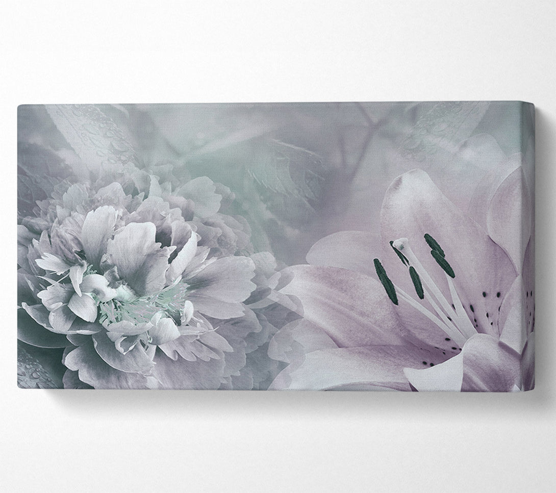  A Canvas Print of Flower Montage Canvas Wall Art