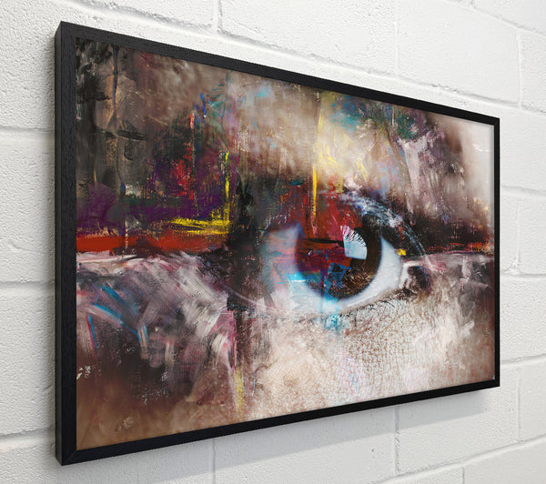 Abstract Painting and eye