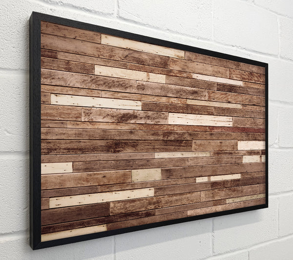 Planks of Horizontal wood