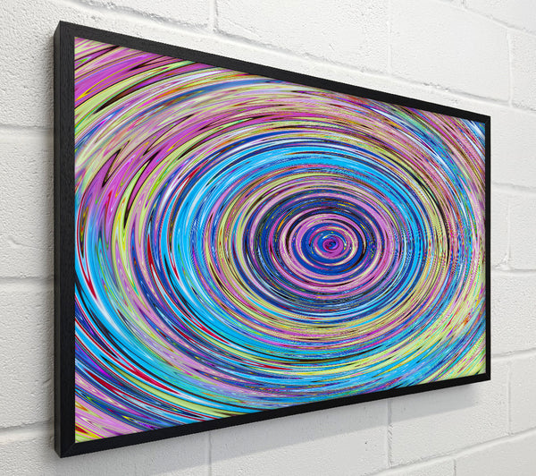 Circular colour ripples
