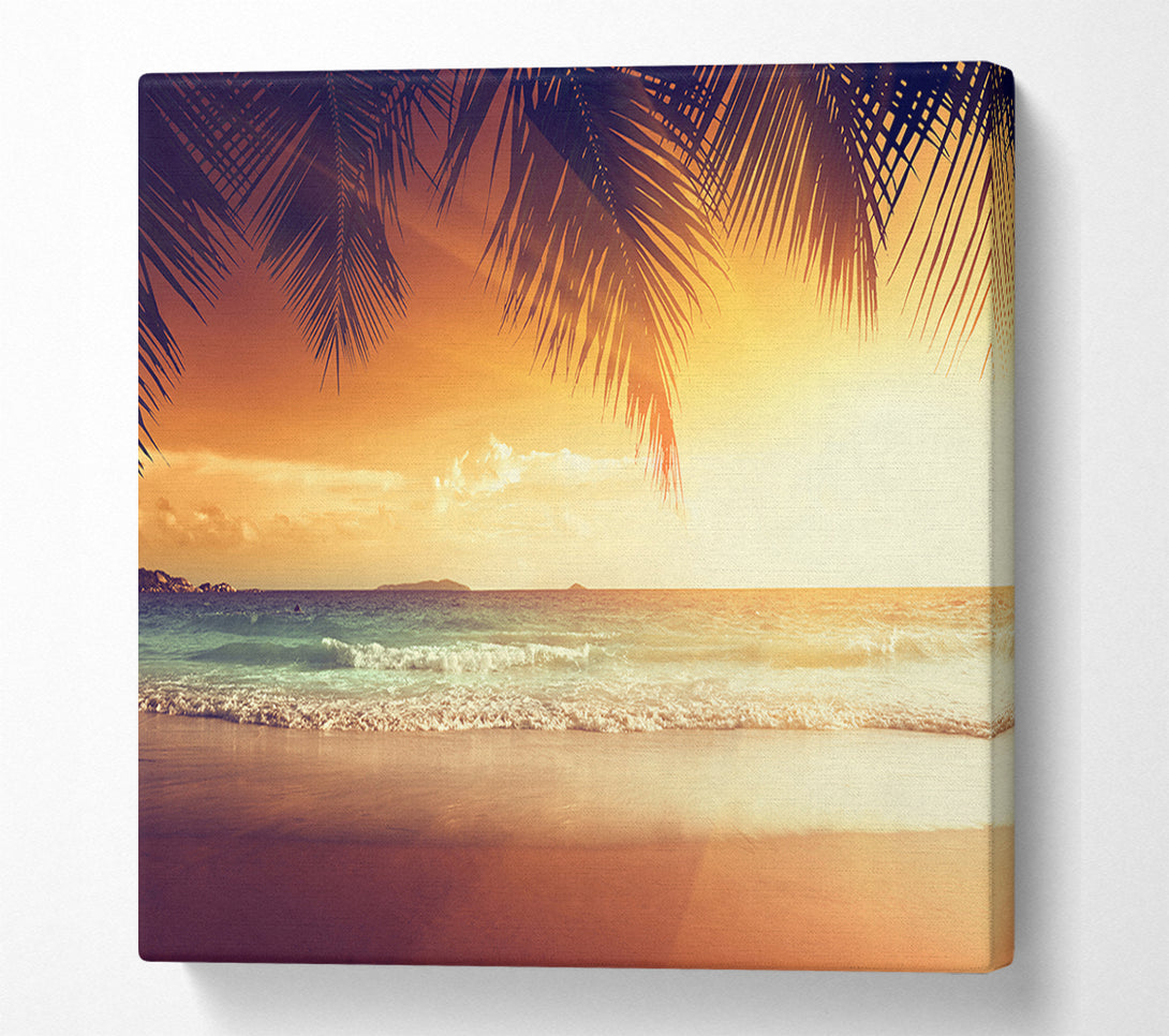 A Canvas Print of Dreamy sunny break Canvas Wall Art