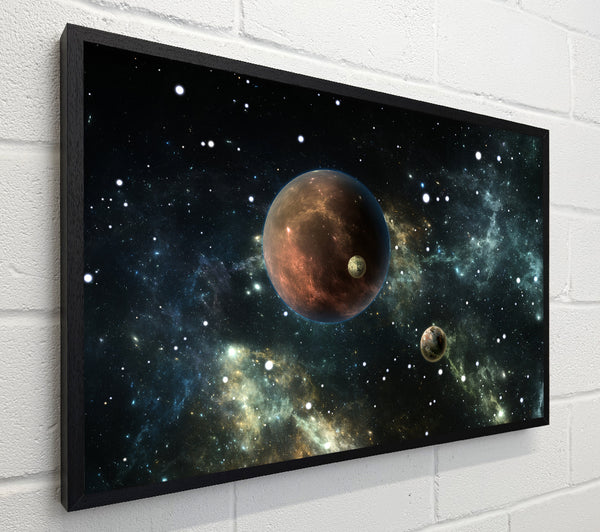 Planets in the dark skies