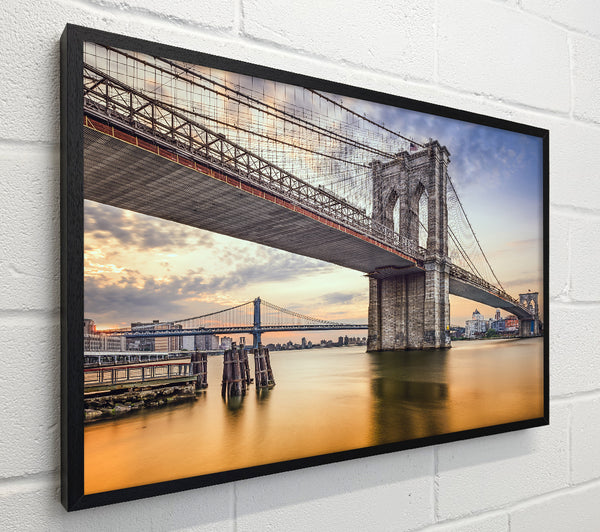 New york bridge orange river
