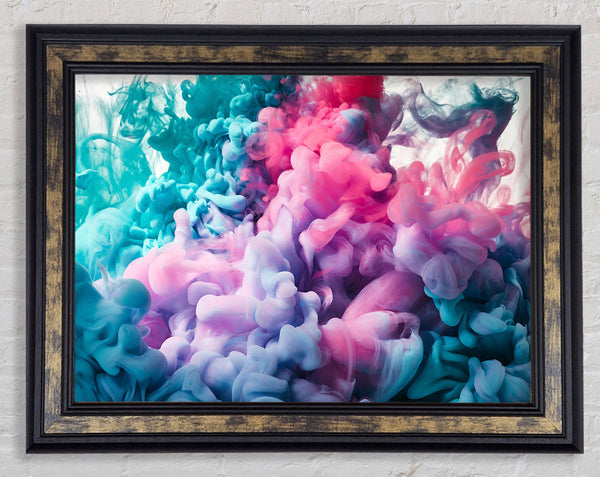 Clouds of colour Framed Print