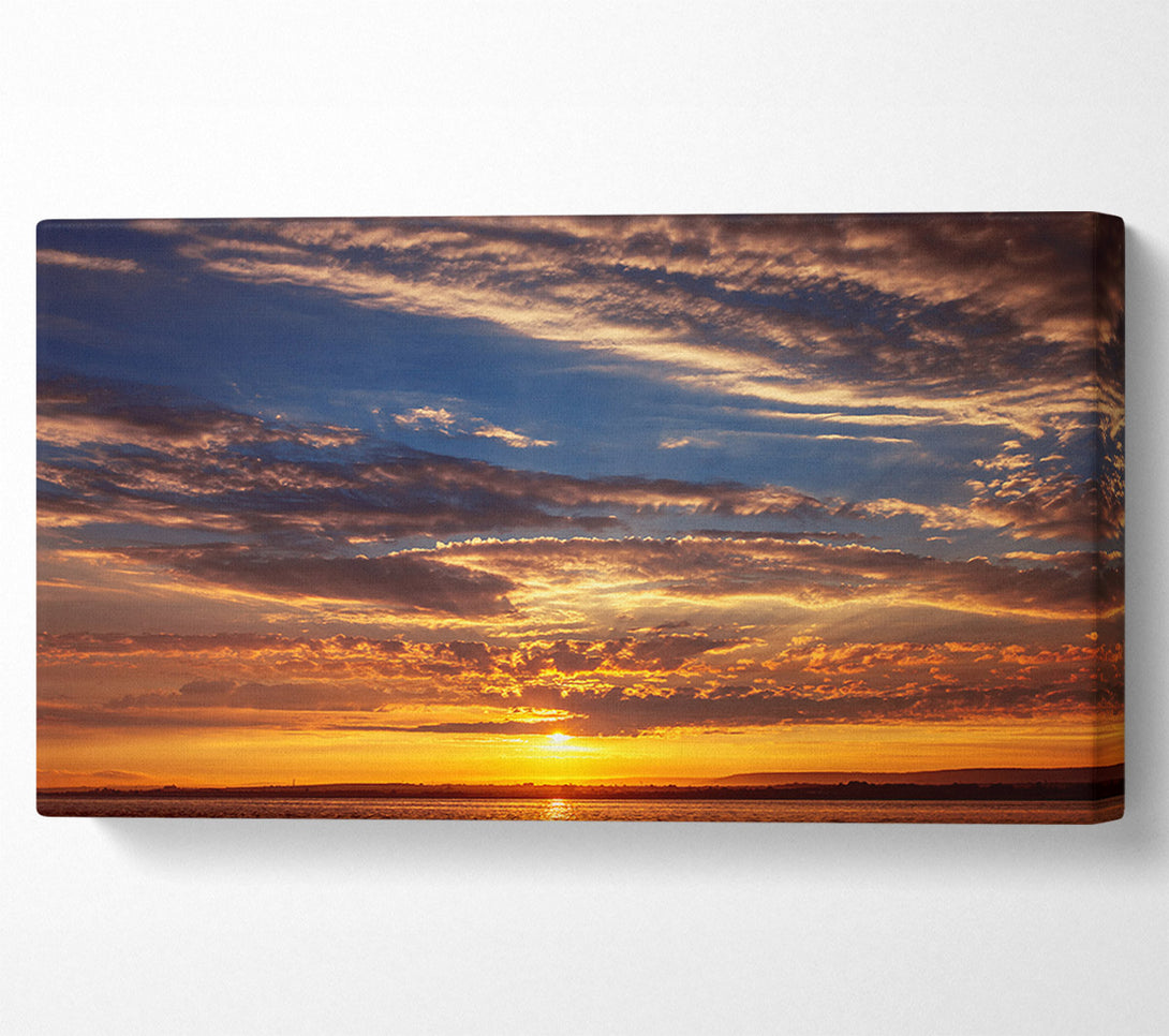  A Canvas Print of open up the skies Canvas Wall Art