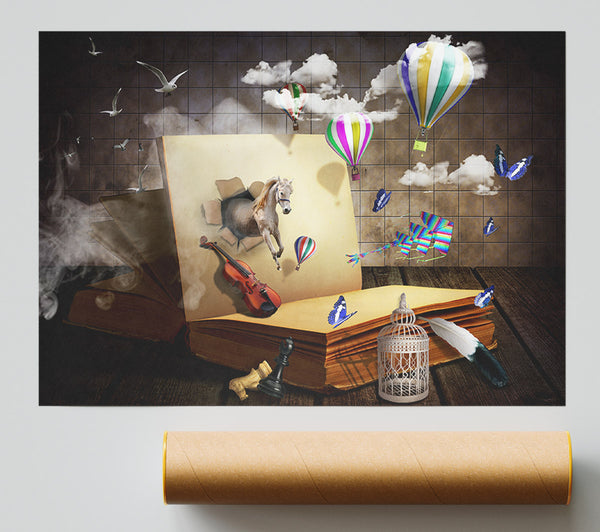 Its All In The Book Poster