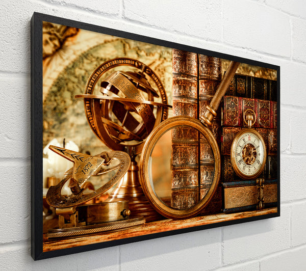Magnifying vintage objects