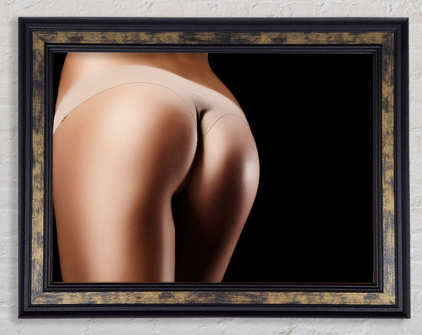 Pimples on behind Framed Print