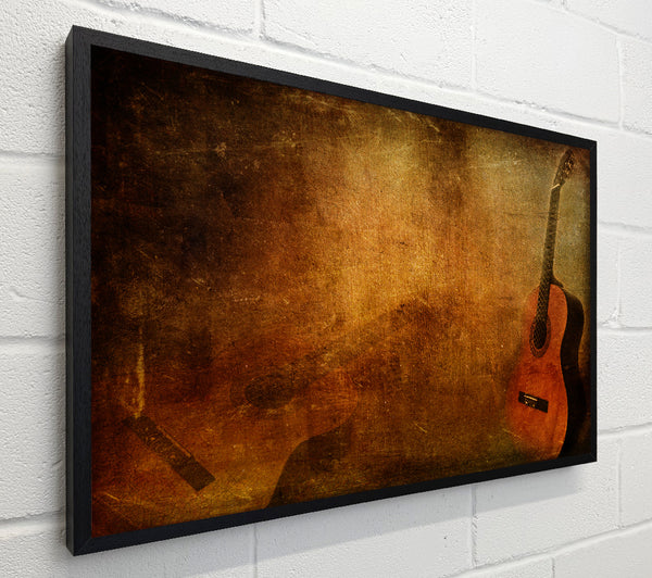 Grunge acoustic guitar