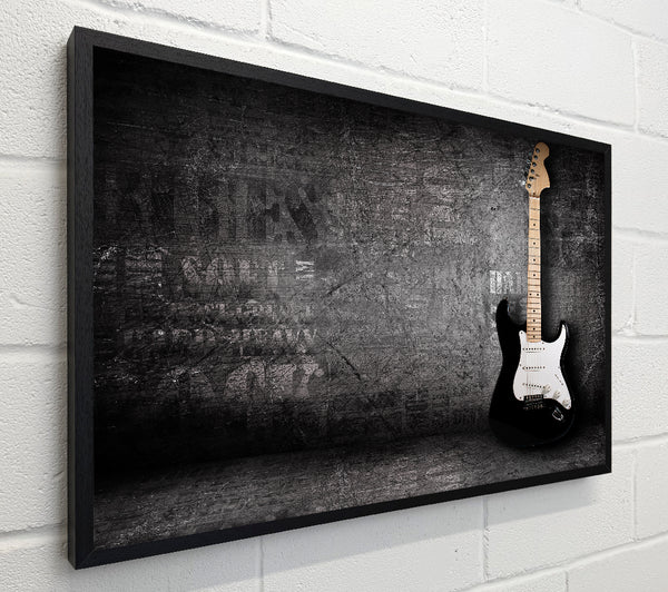 Grunge guitar distressed