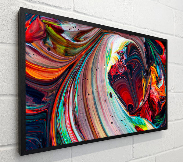 Mixing up the paint