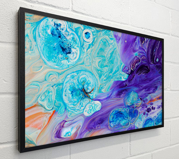 Bath bomb of colour