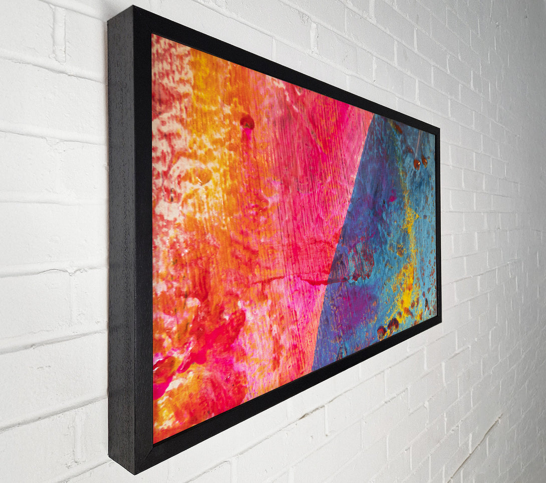  A Canvas Print of Rough Reds texture Canvas Art