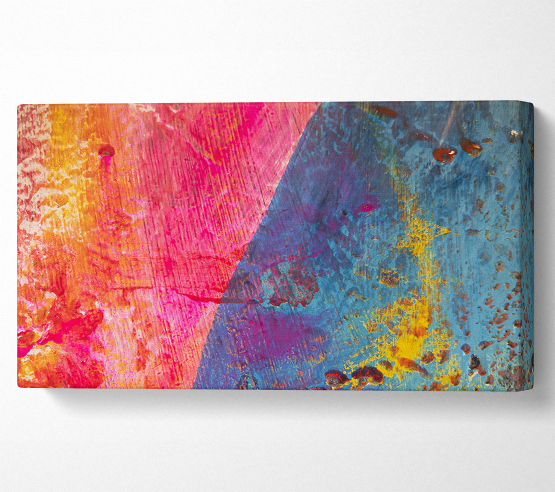  A Canvas Print of Rough Reds texture Canvas Art