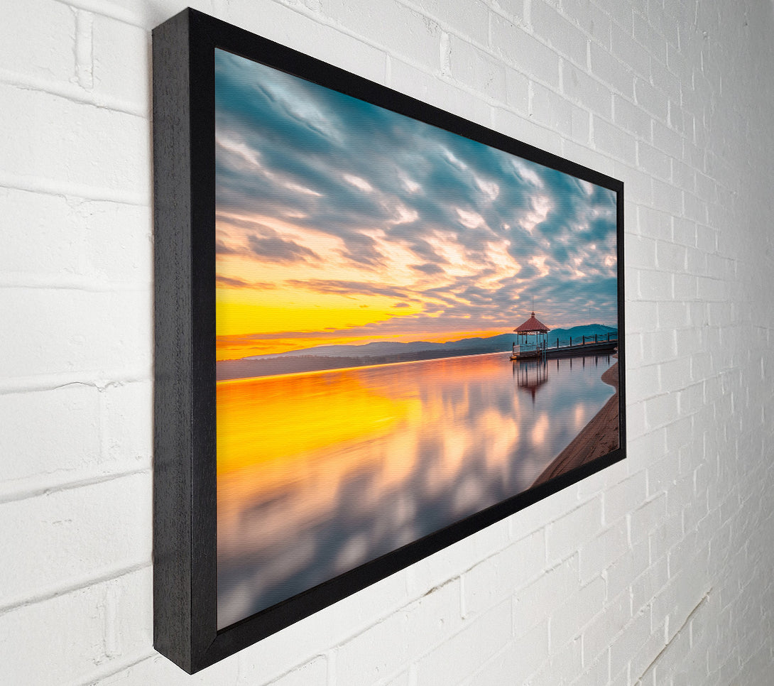  A Canvas Print of Stage on the Pier Canvas Wall Art