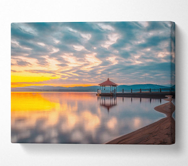  A Canvas Print of Stage on the Pier Canvas Wall Art