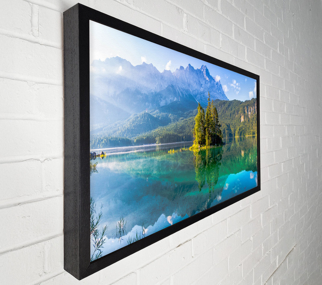  A Canvas Print of Mini tree island Canvas Art