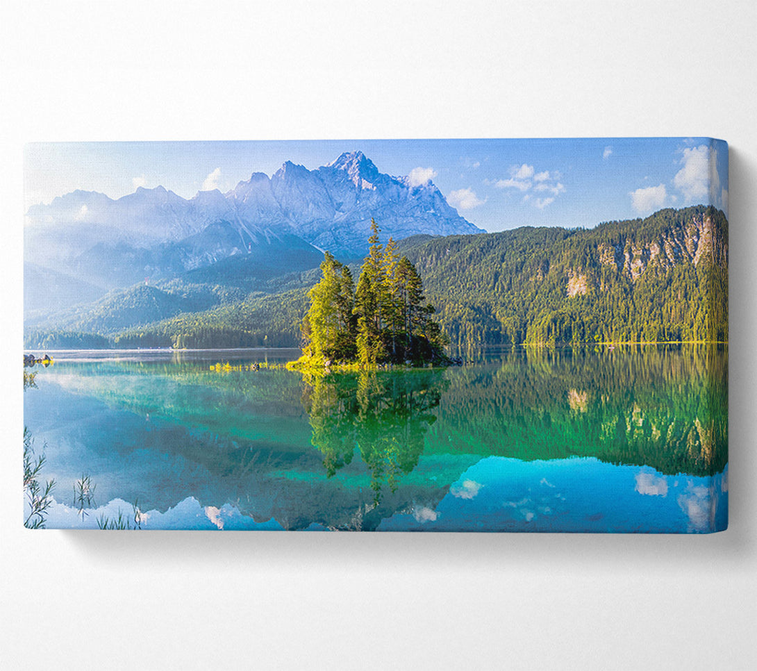  A Canvas Print of Mini tree island Canvas Art