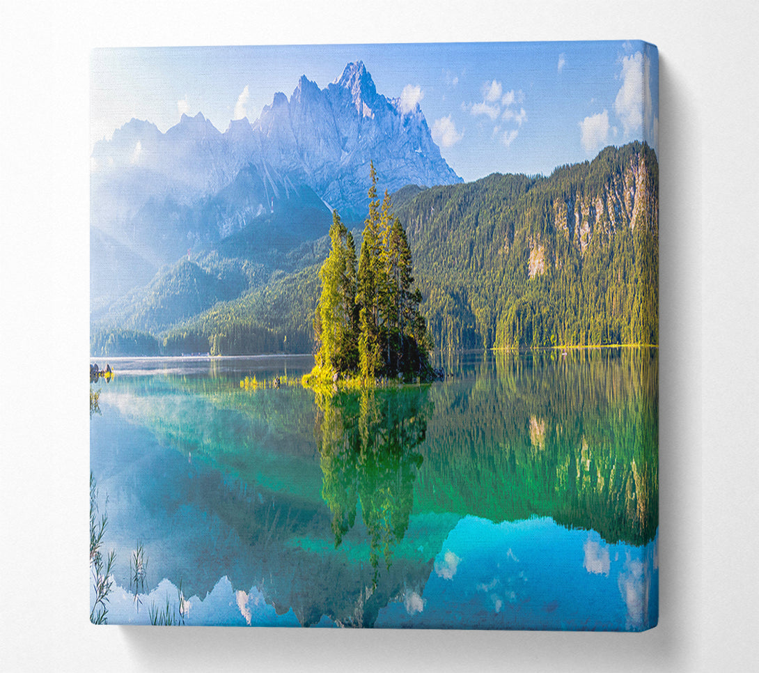  A Canvas Print of Mini tree island Canvas Art