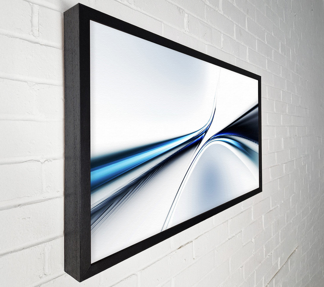  A Canvas Print of Defined lines meeting Canvas Wall Art