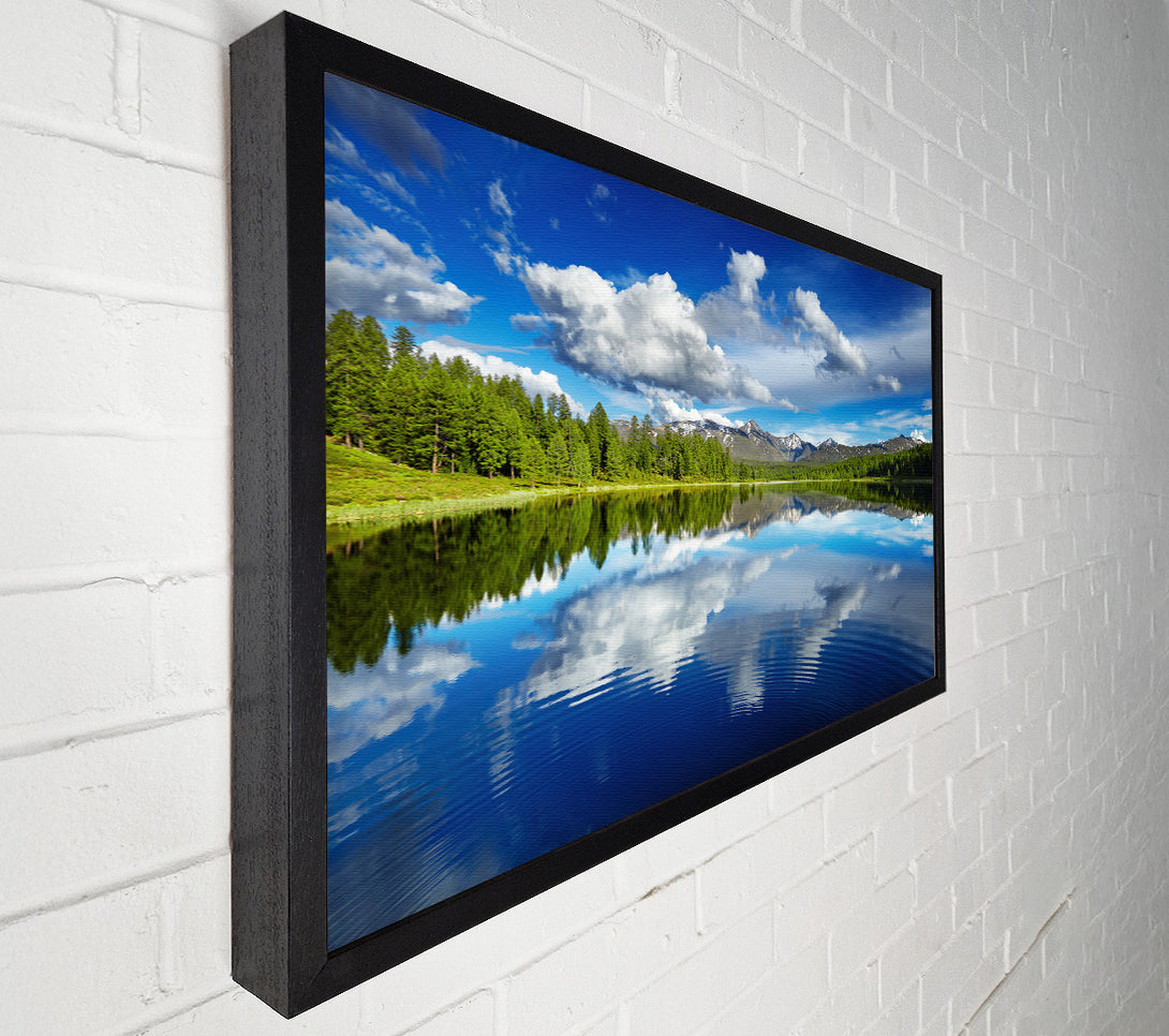  A Canvas Print of ripples in the ocean view Canvas Wall Art