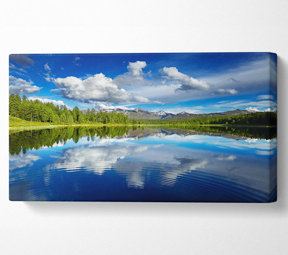  A Canvas Print of ripples in the ocean view Canvas Wall Art