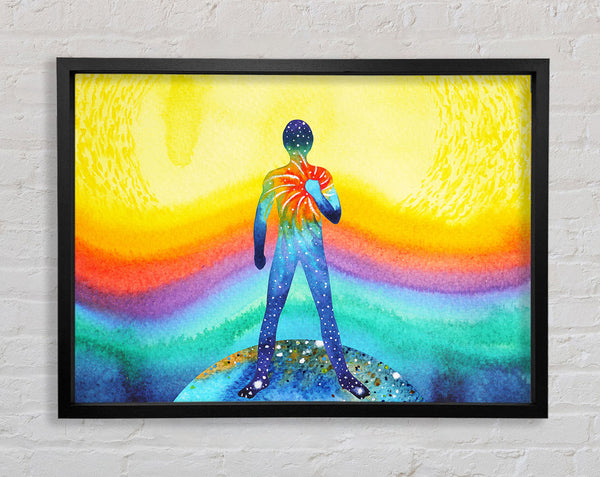 Stärkeres Herz Aquarell