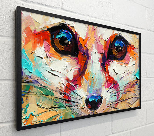 Close Up Fox Painting