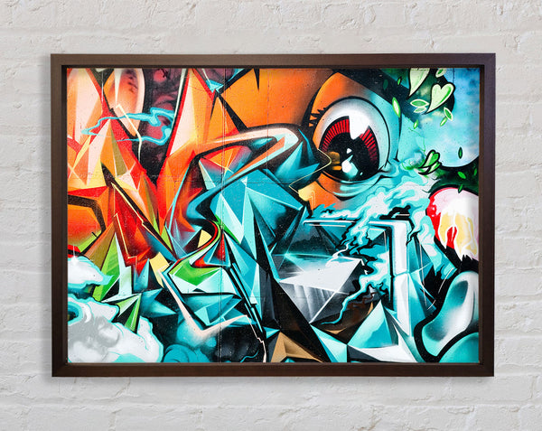 Fantastische Graffiti-Kunst im Weltraum